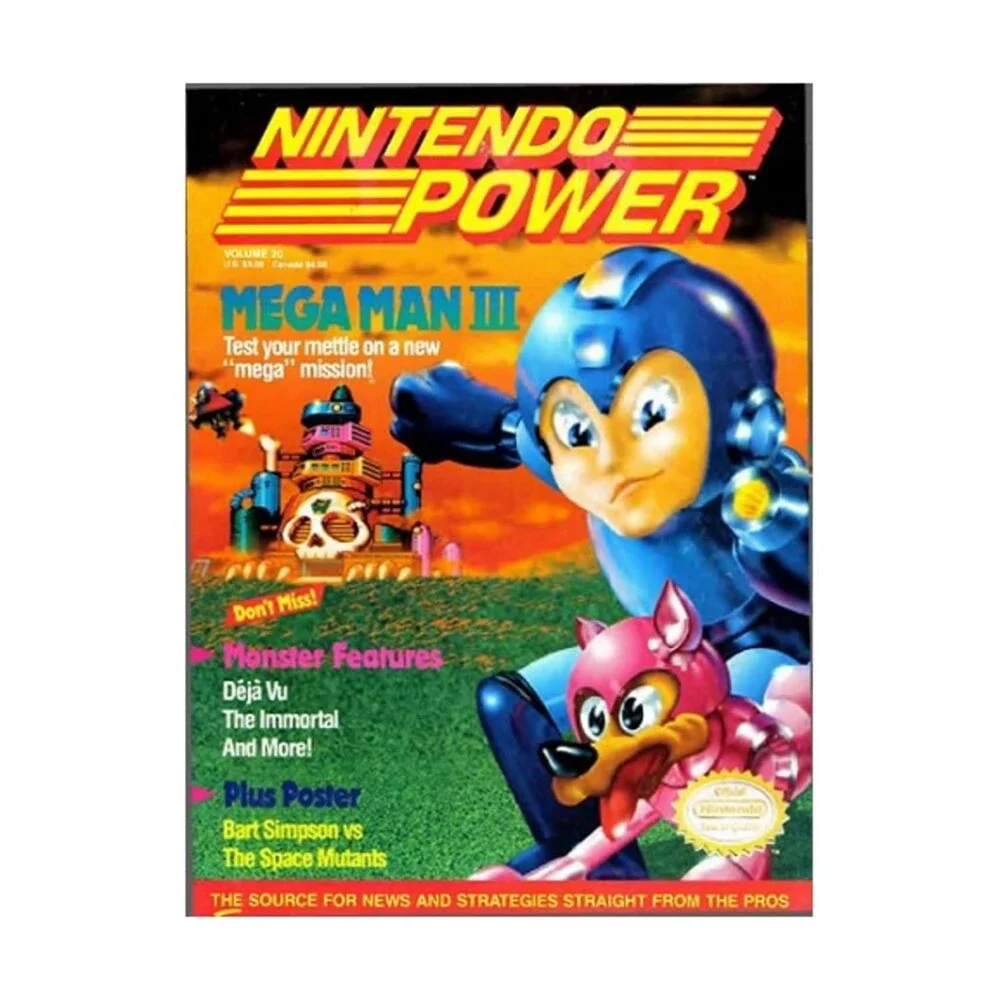 Nintendo Mega Man 3(Nintendo Power, Vol. 20)